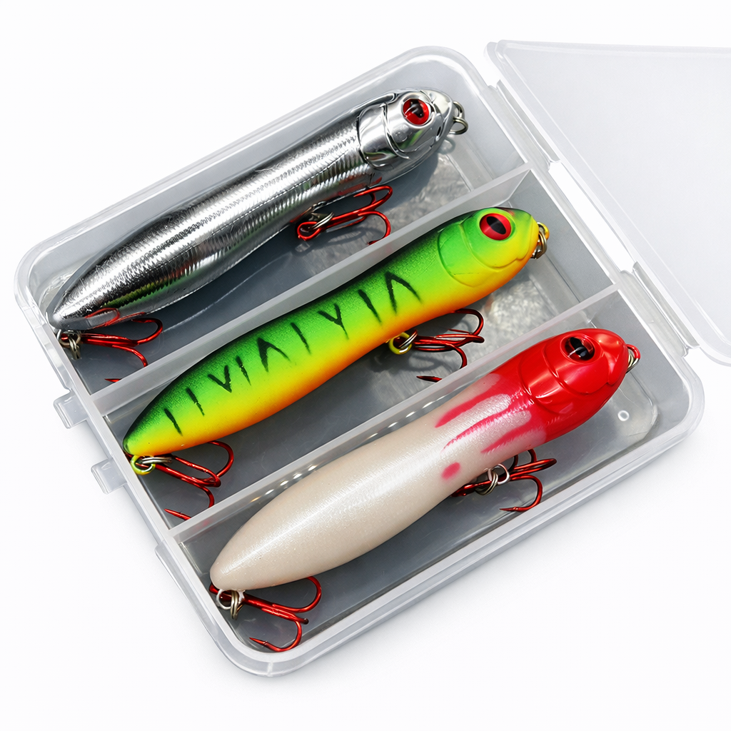 Kit Isca Zig Zarinha 3 Unidades para Tucunaré e Traíra | Caster Brasil